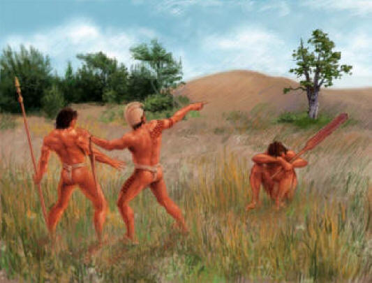 "Outflanked" Original artwork by Bert Farache